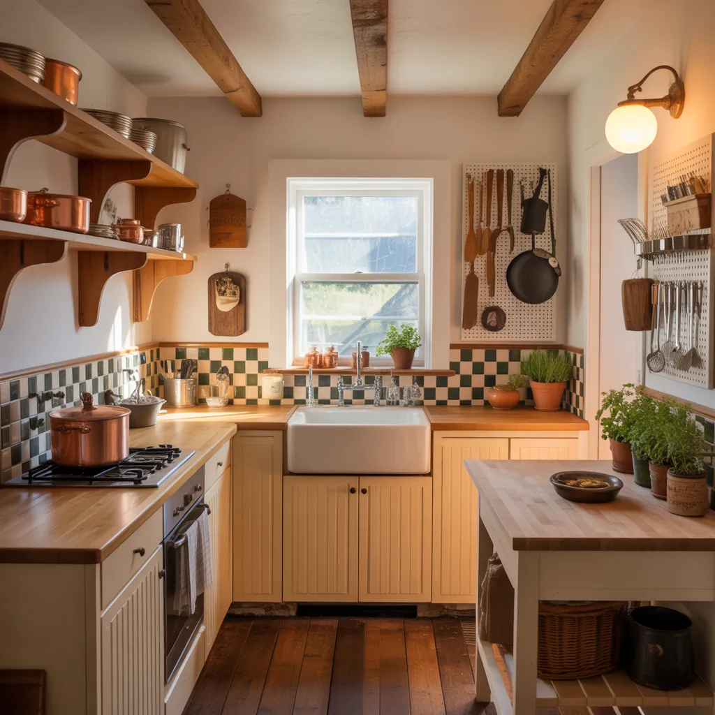 small cottage kitchen