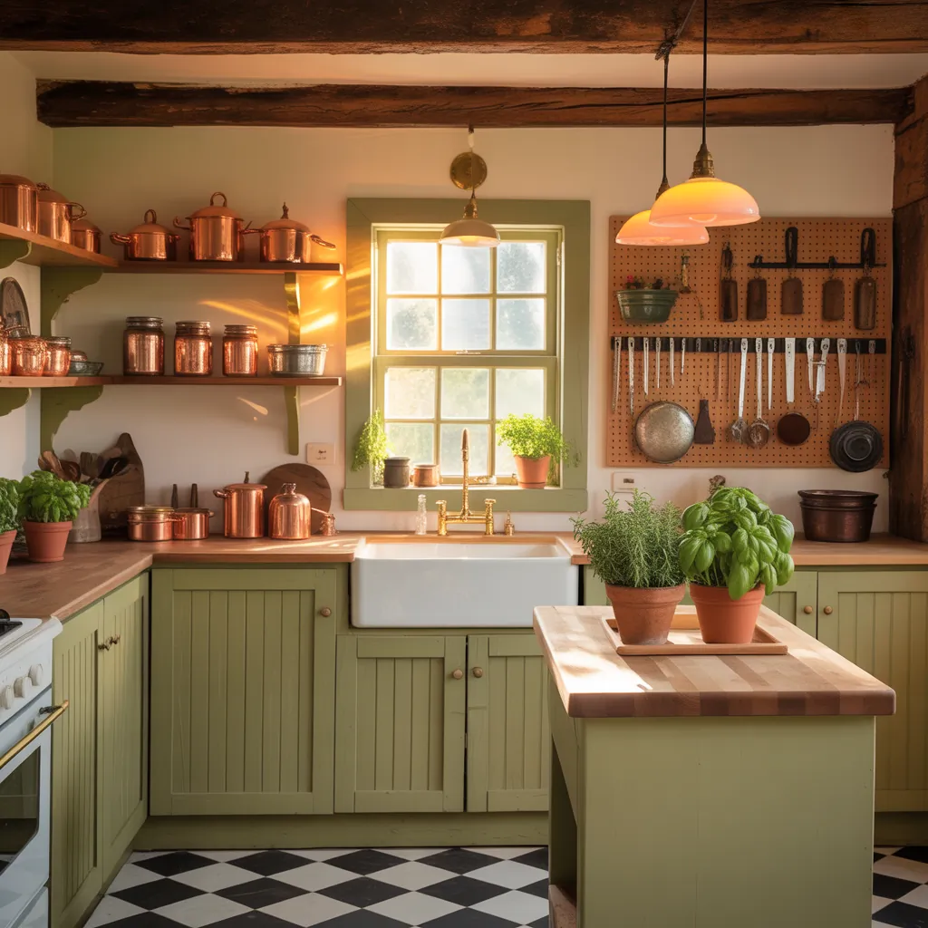 small cottage kitchen