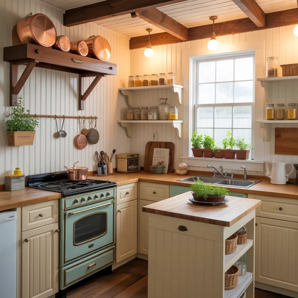 small cottage kitchen