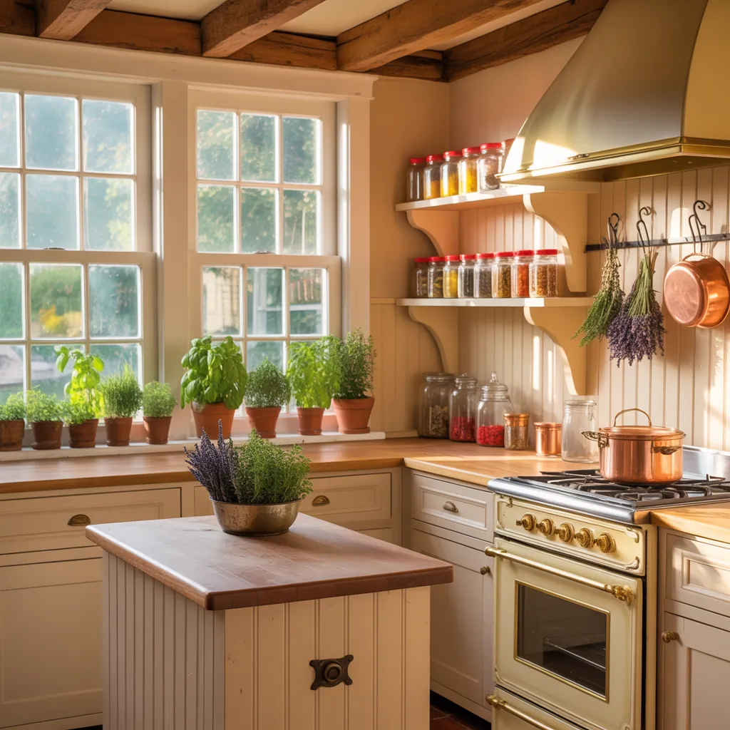 small cottage kitchen