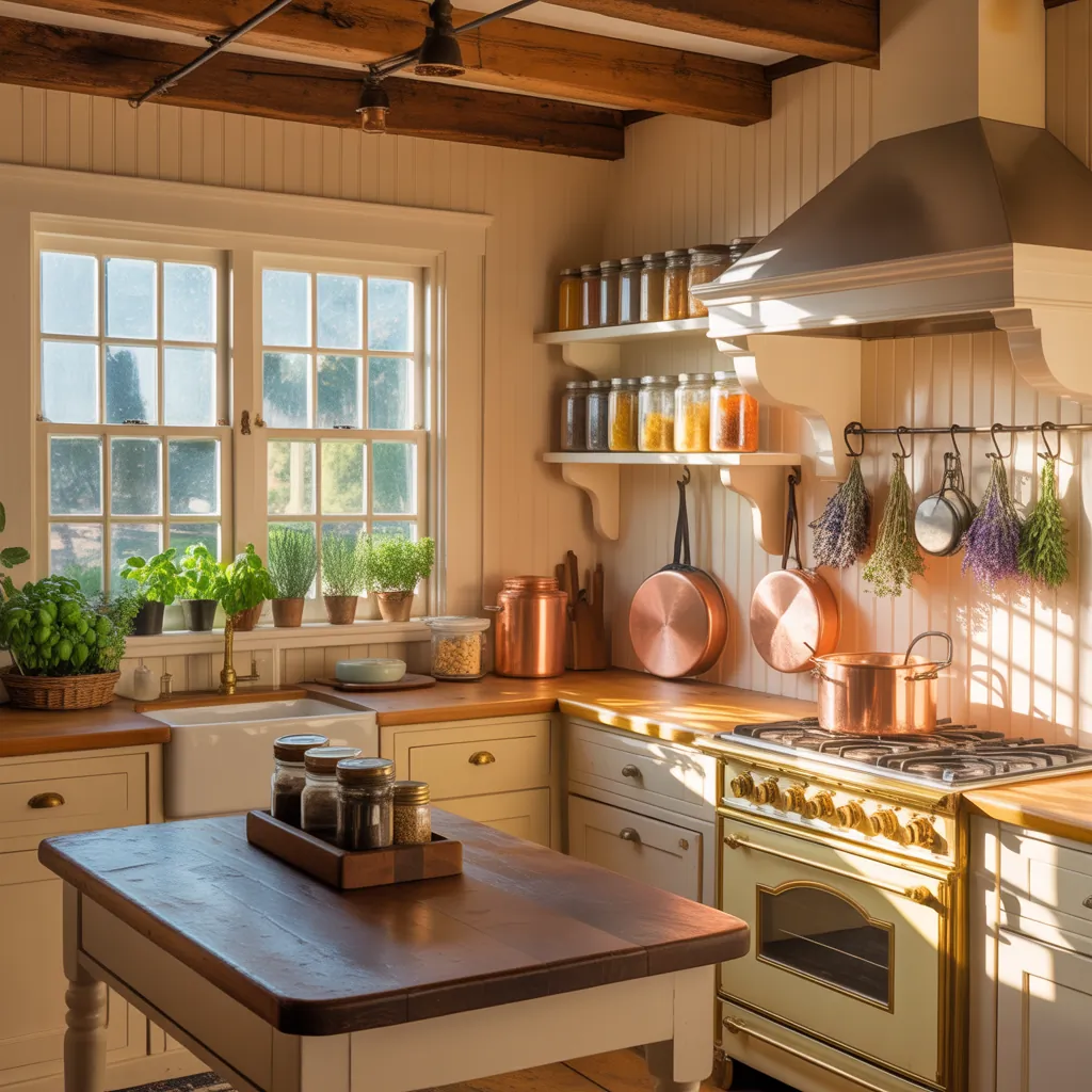small cottage kitchen