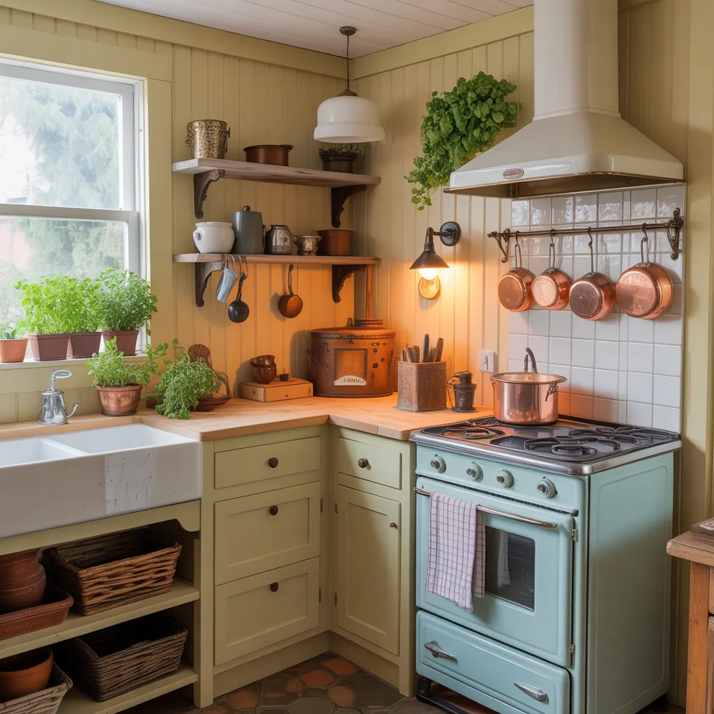 small cottage kitchen