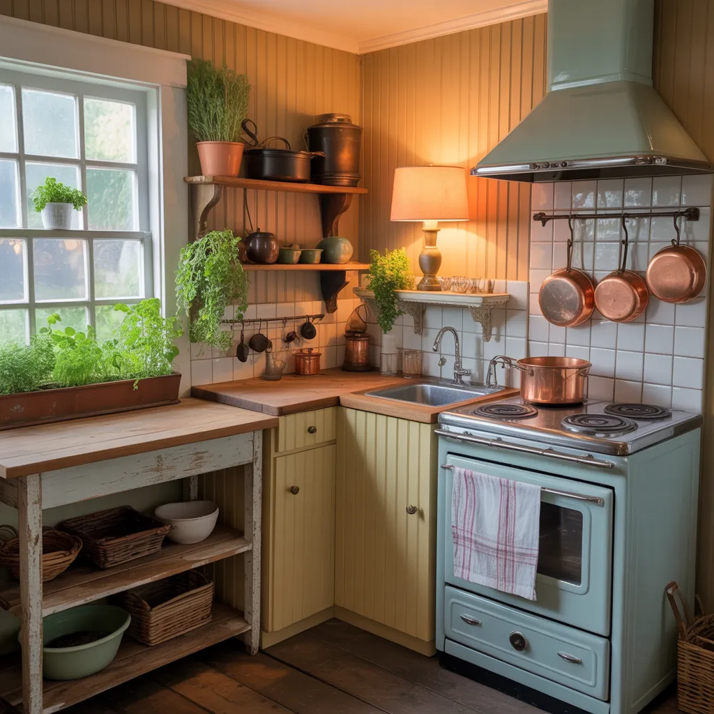 small cottage kitchen