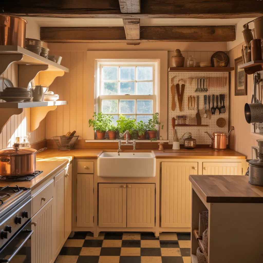 small cottage kitchen