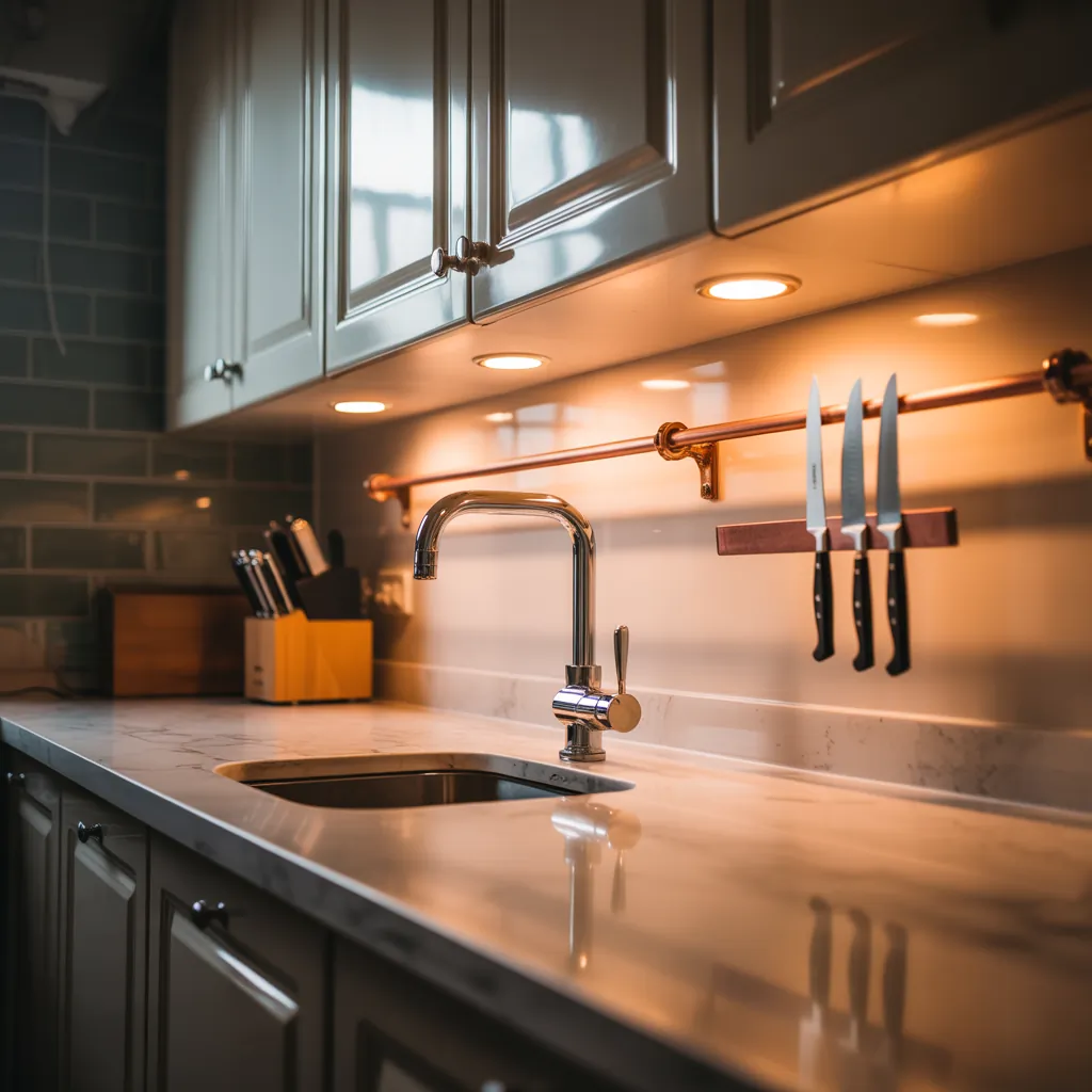 small kitchen recessed lighting
