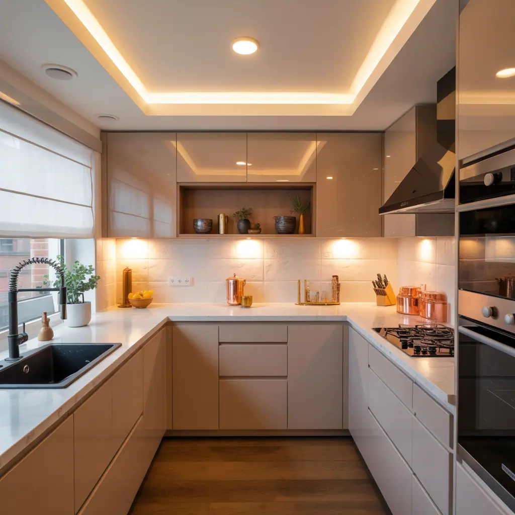 small kitchen recessed lighting
