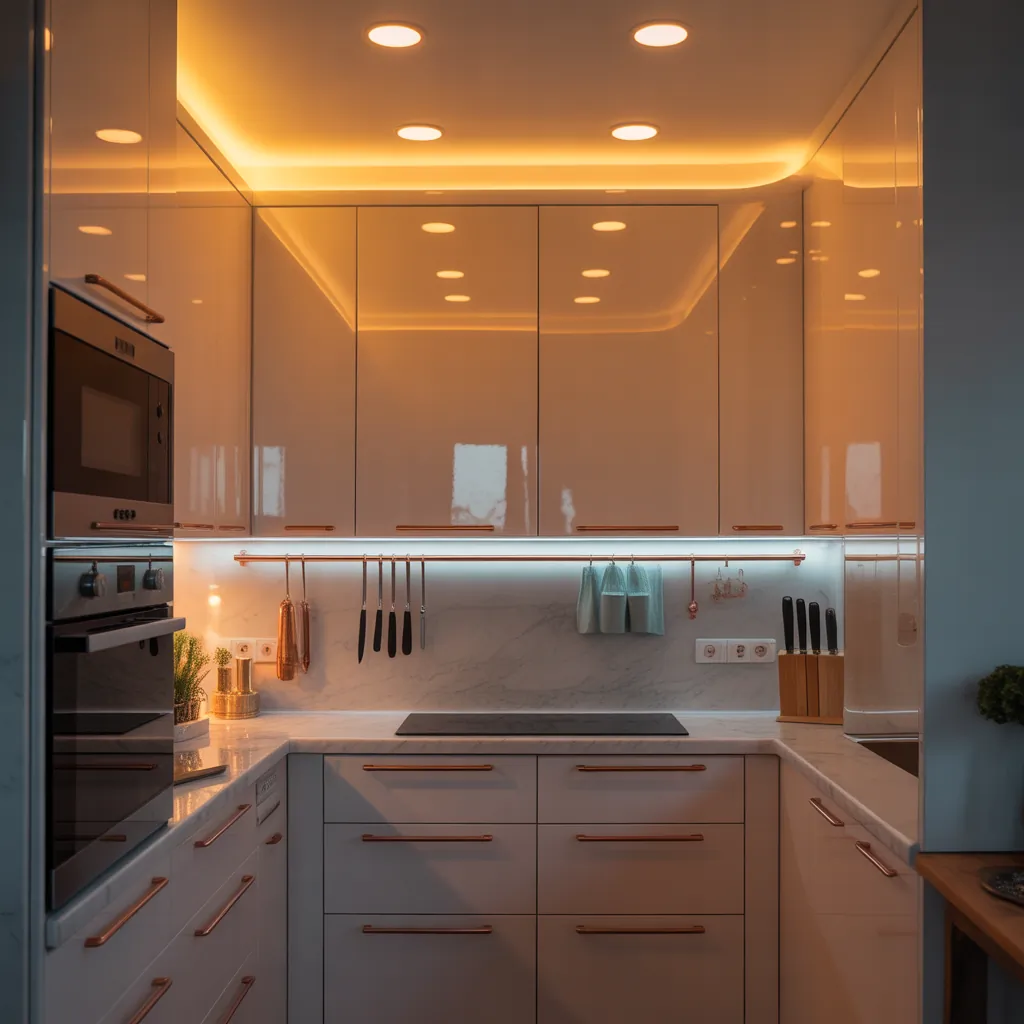 small kitchen recessed lighting