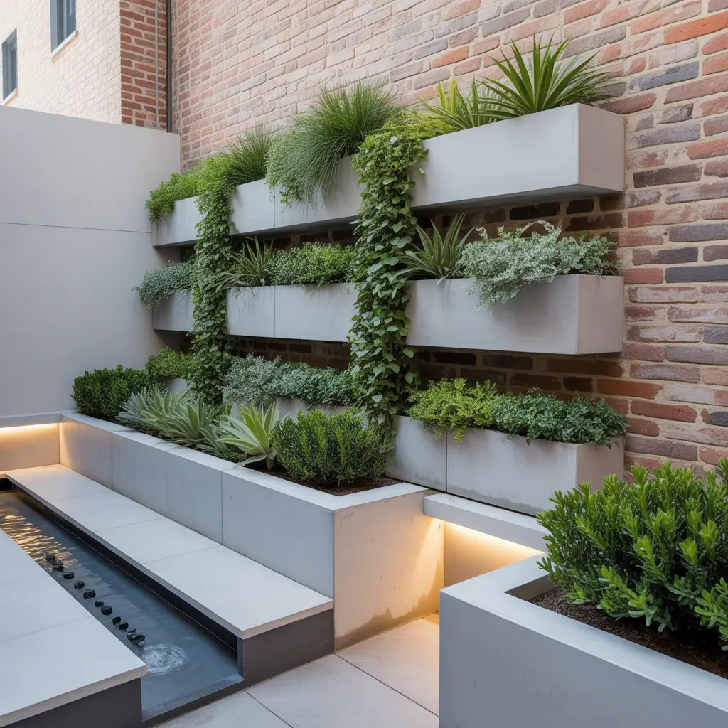 small modern outdoor gardens ideas