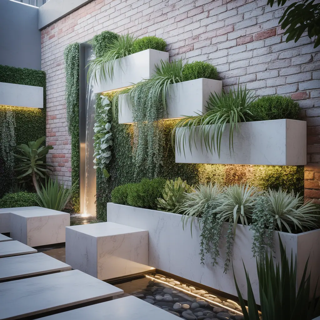 small modern outdoor gardens ideas