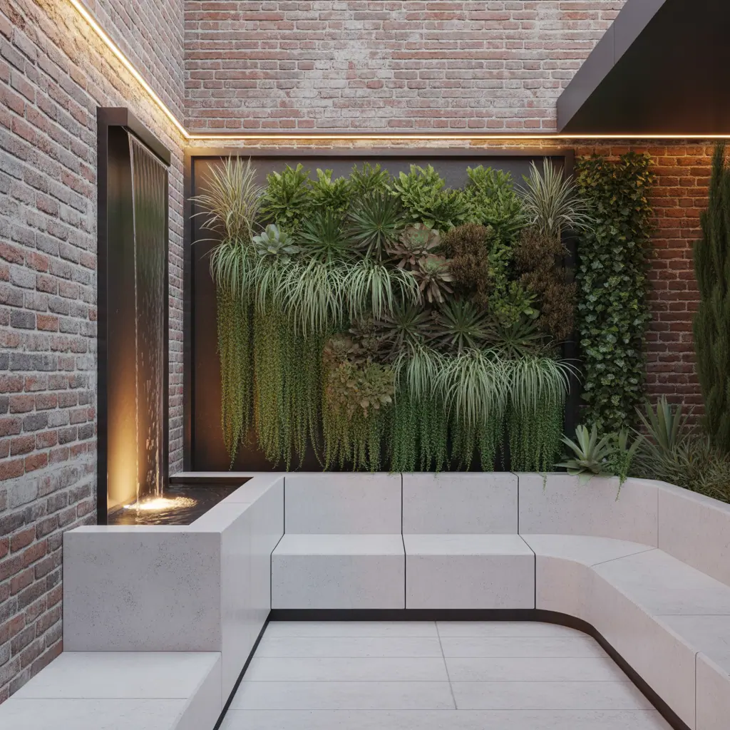 small modern outdoor gardens ideas