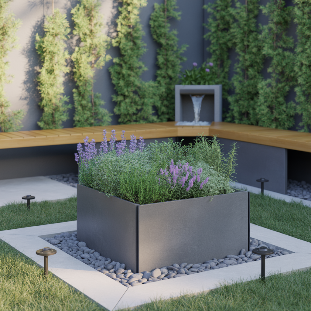 small modern outdoor gardens ideas