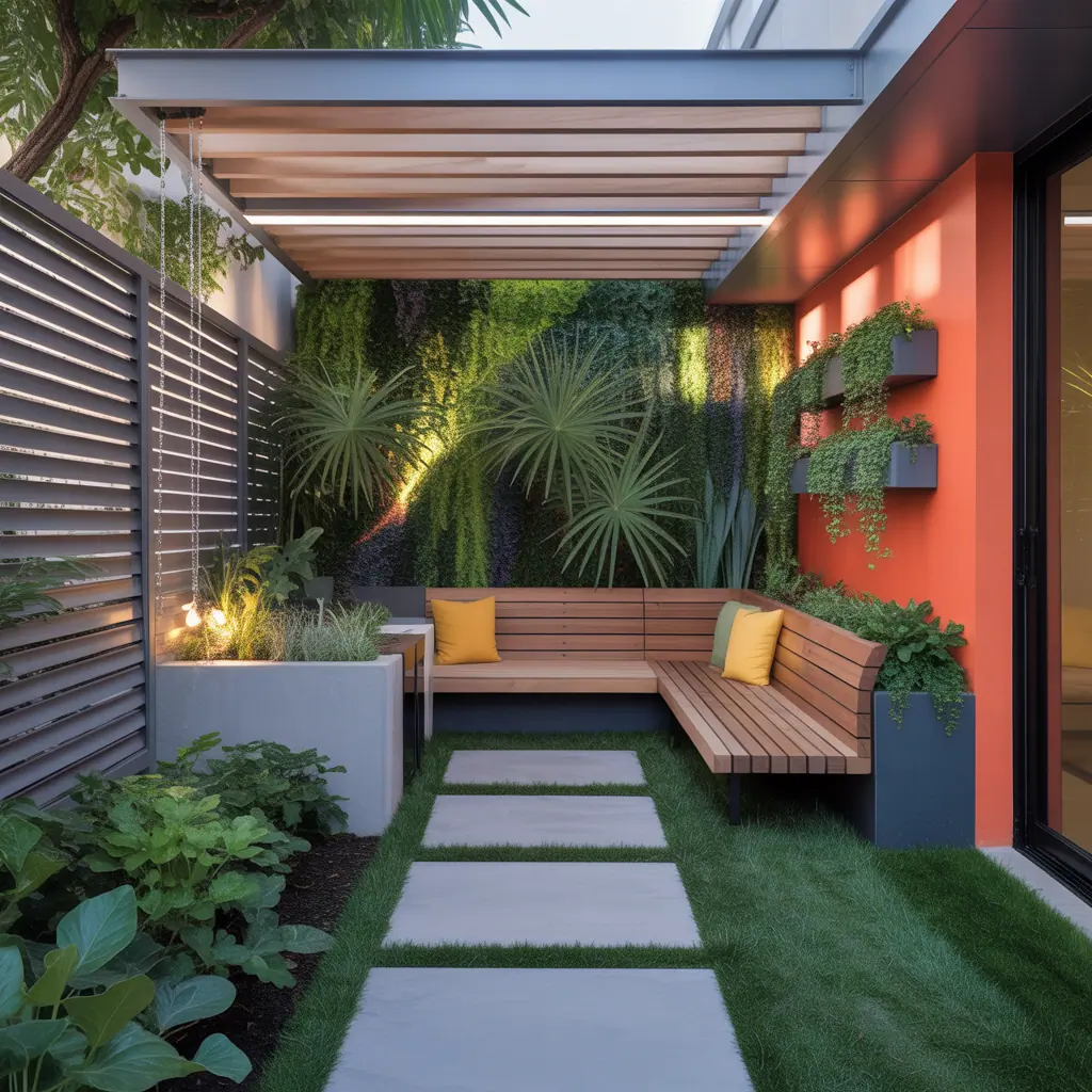 small modern outdoor gardens ideas