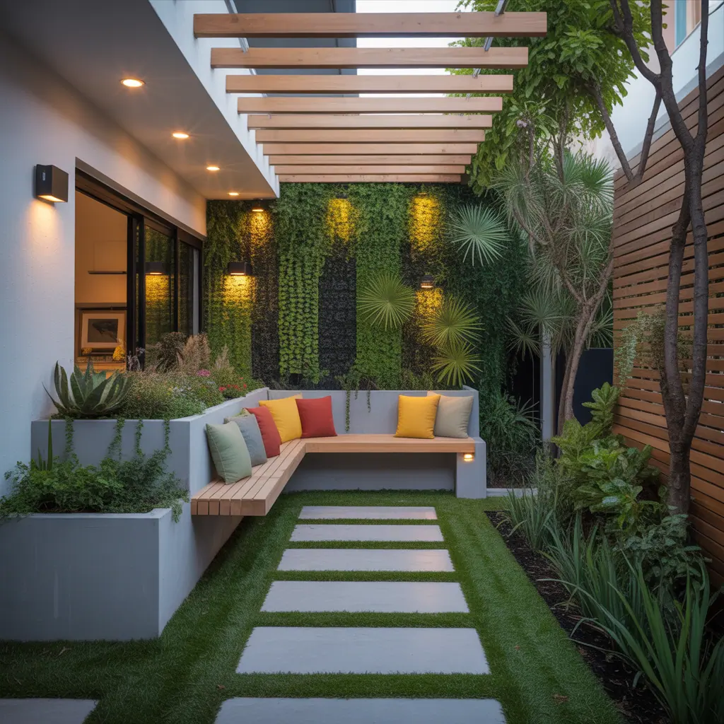 small modern outdoor gardens ideas