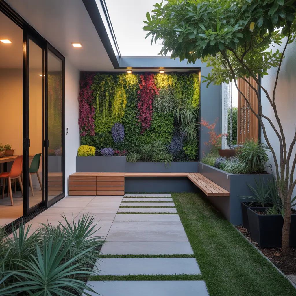 small modern outdoor gardens ideas