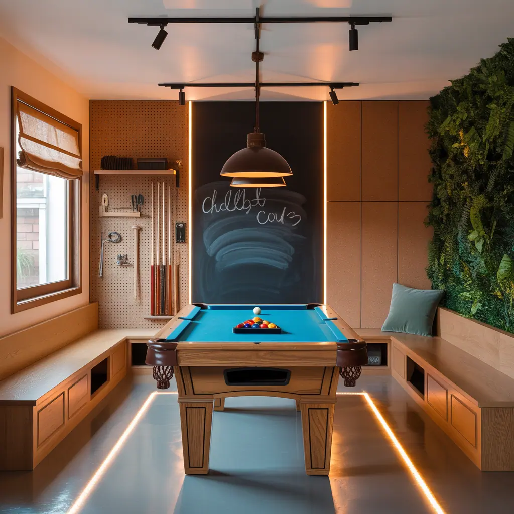 small room pool table room ideas