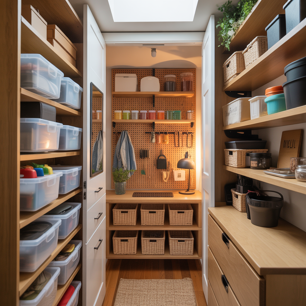 small spaces ideas organizing