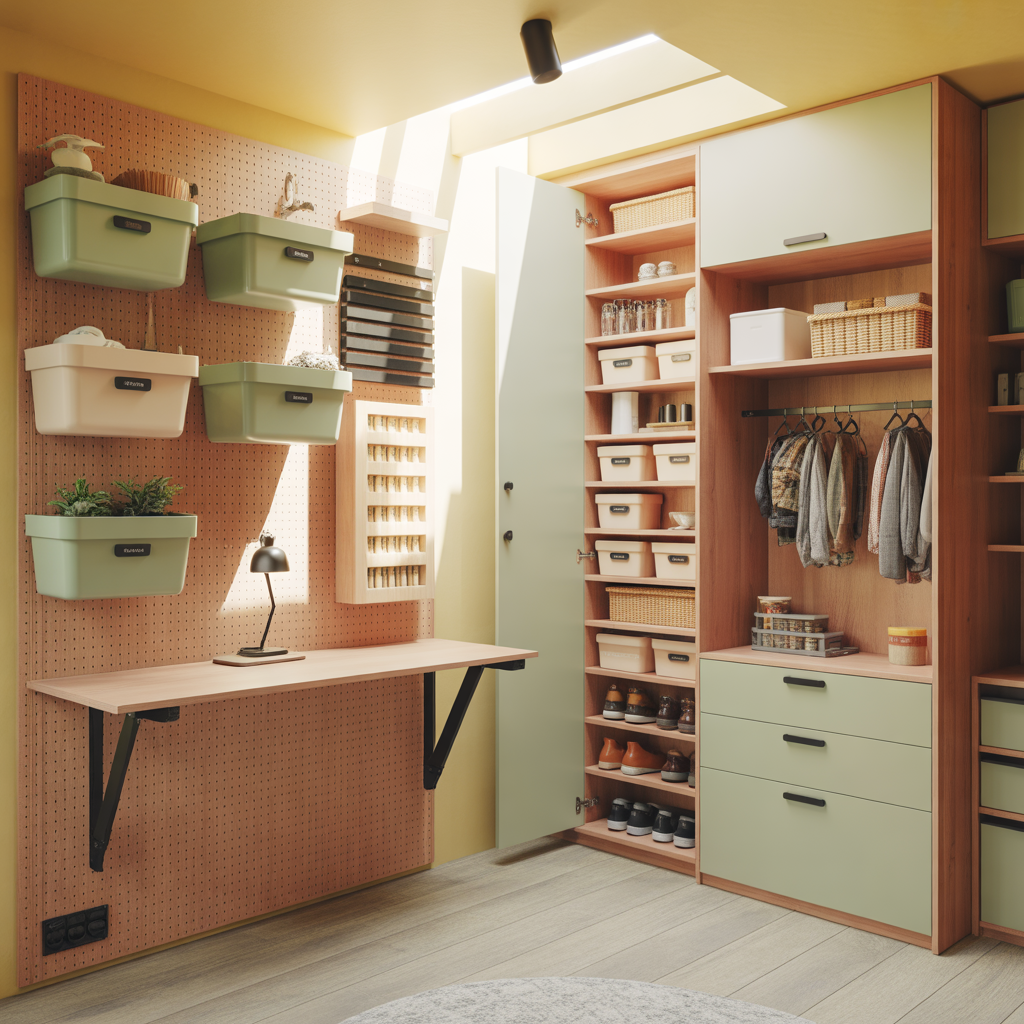 small spaces ideas organizing
