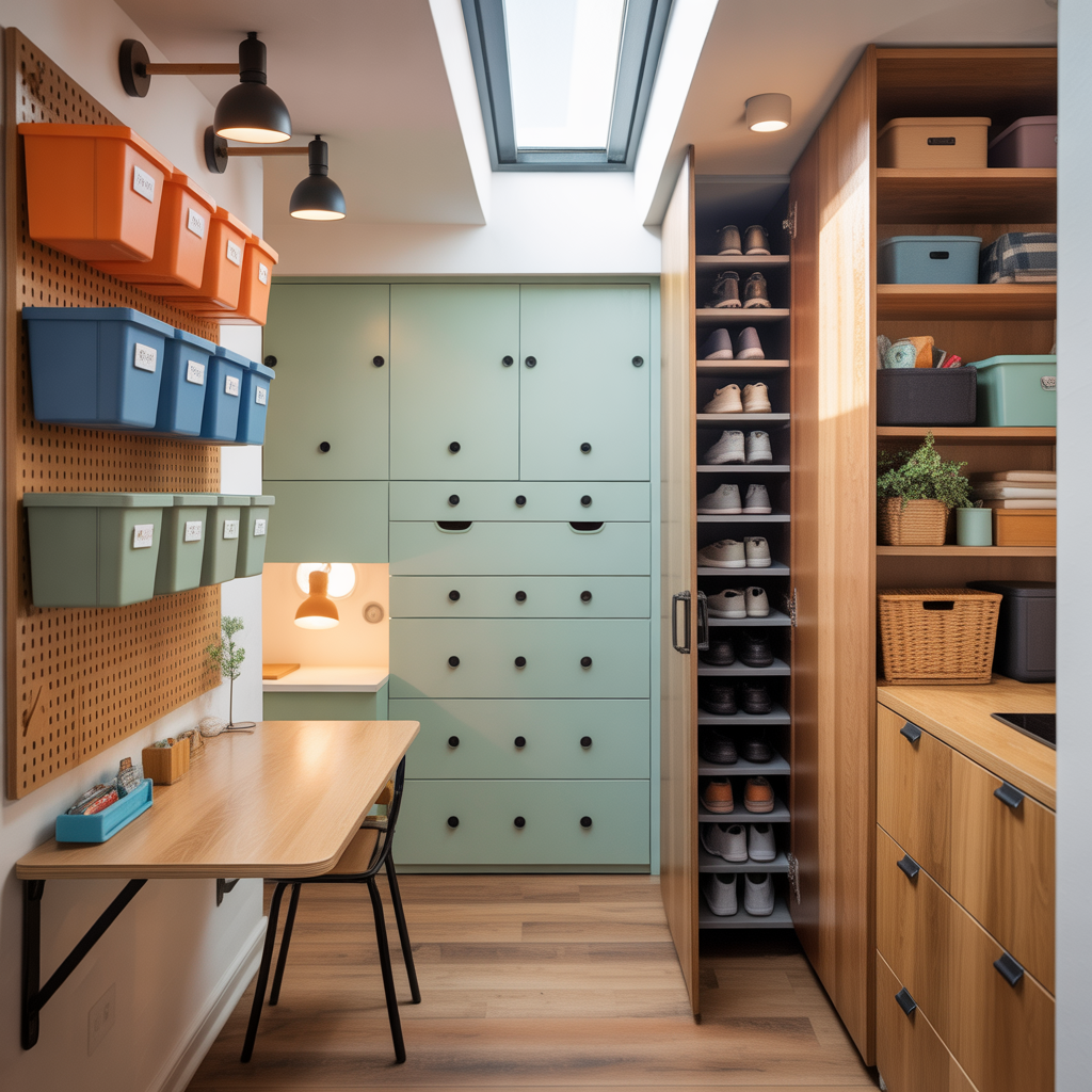 small spaces ideas organizing