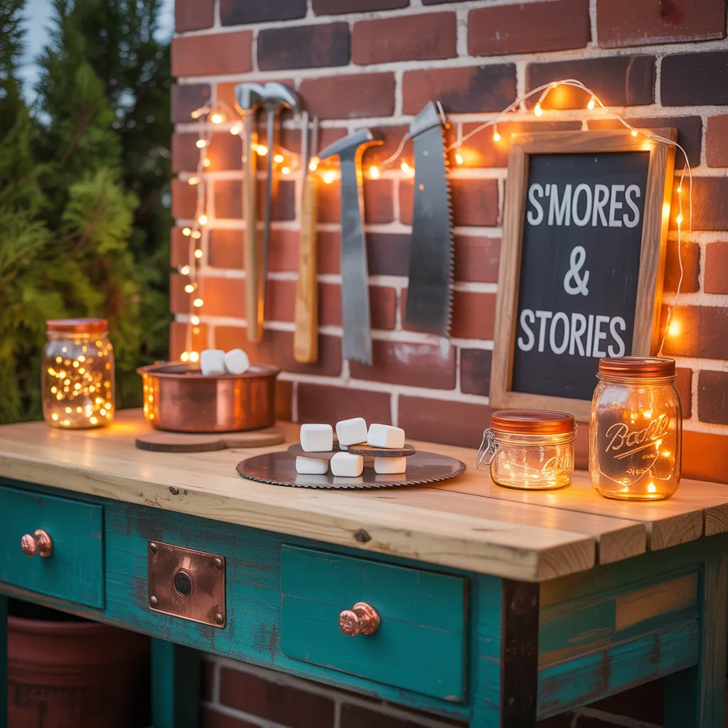 smores bar themes