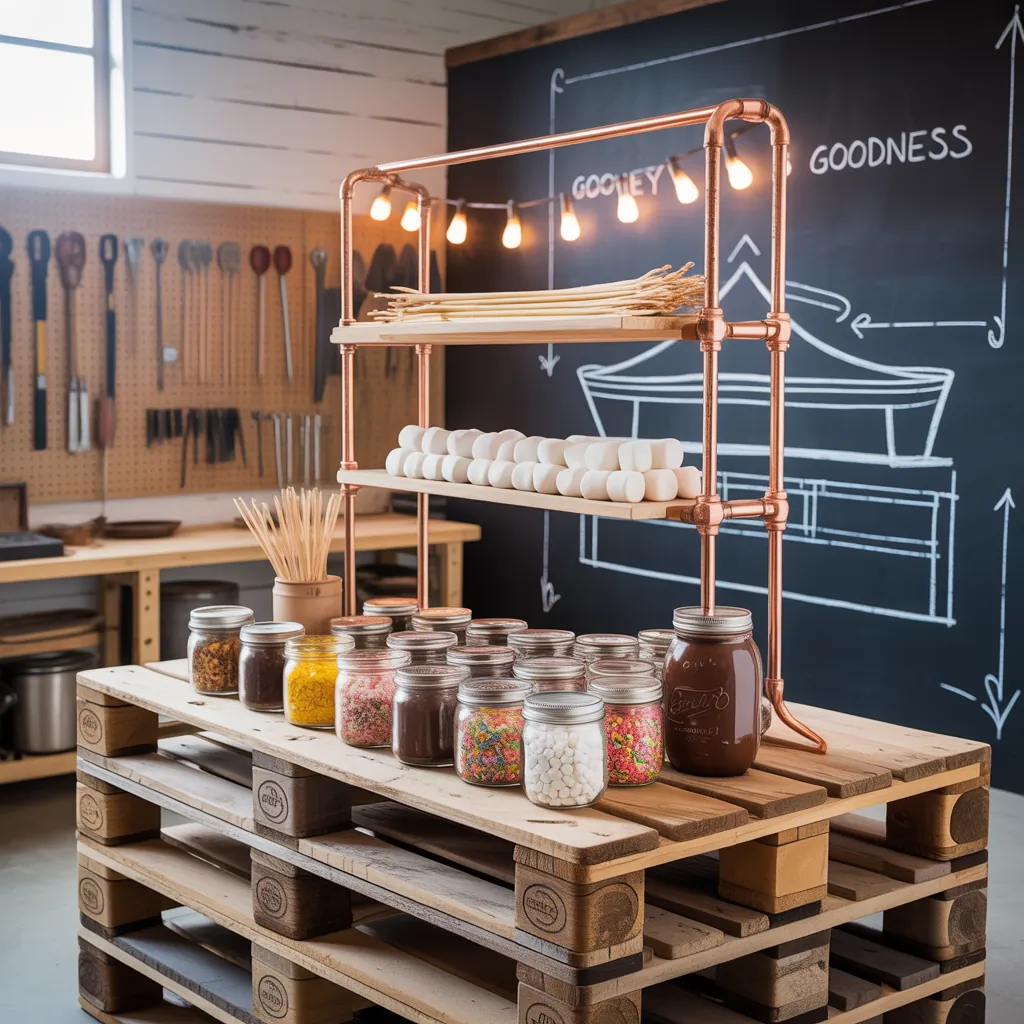 smores bar themes