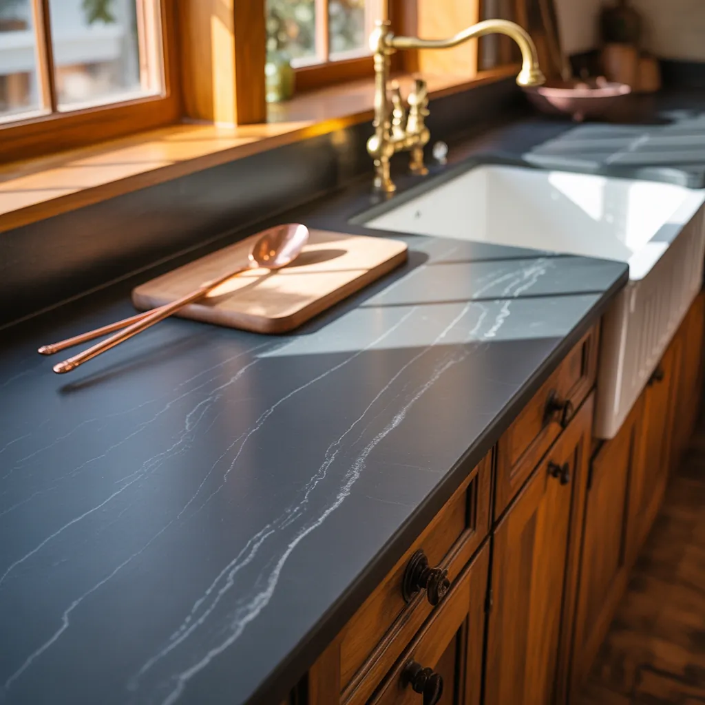 soapstone countertops kitchen