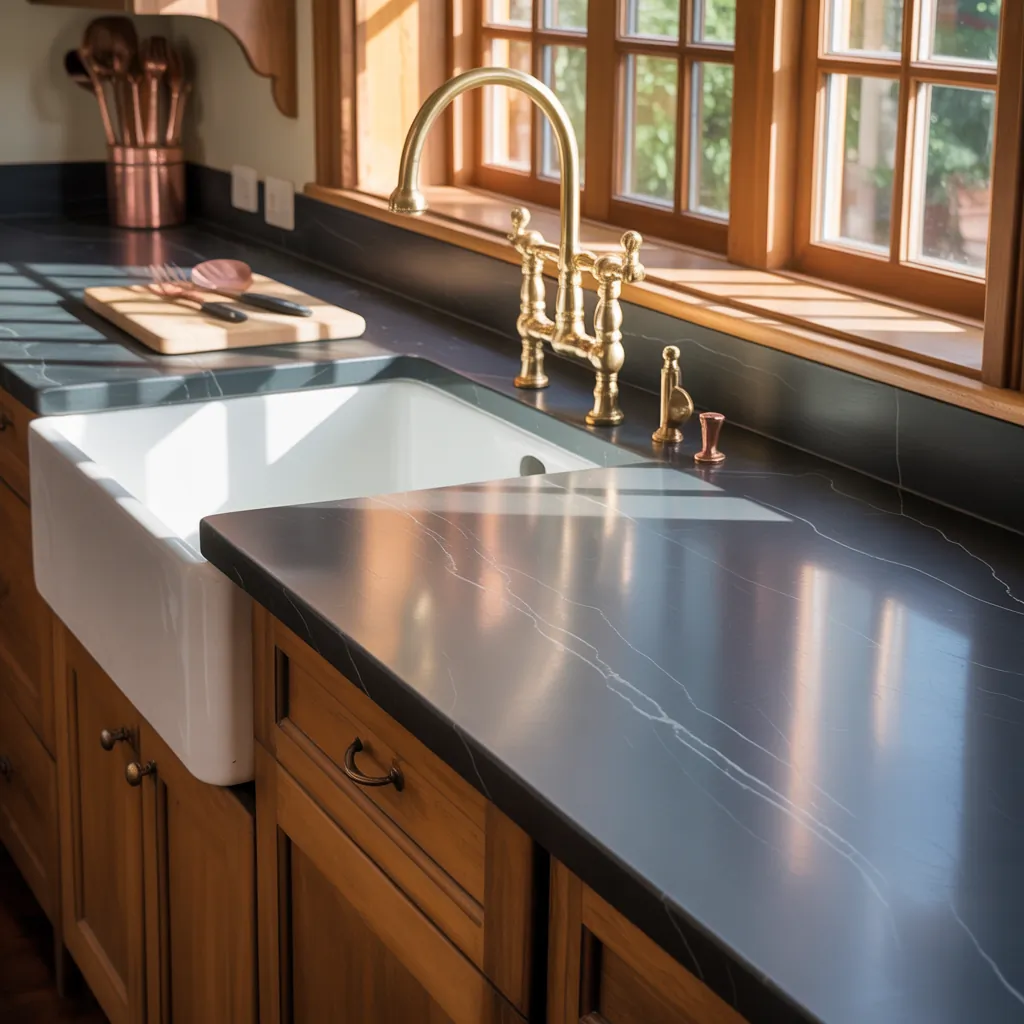 soapstone countertops kitchen