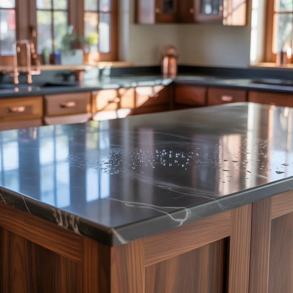 soapstone countertops kitchen