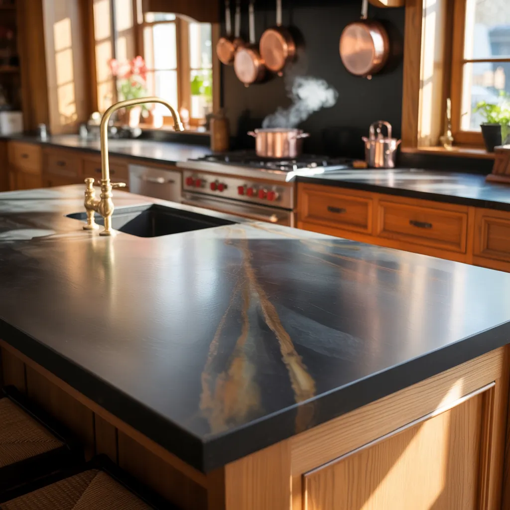 soapstone countertops kitchen