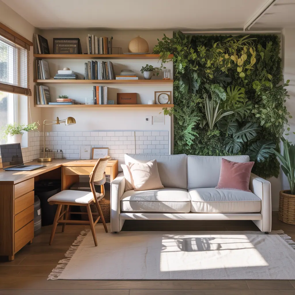 sofa bed in office ideas