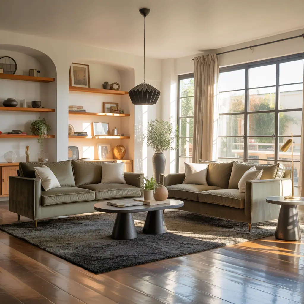 sofa loveseat living room layout ideas