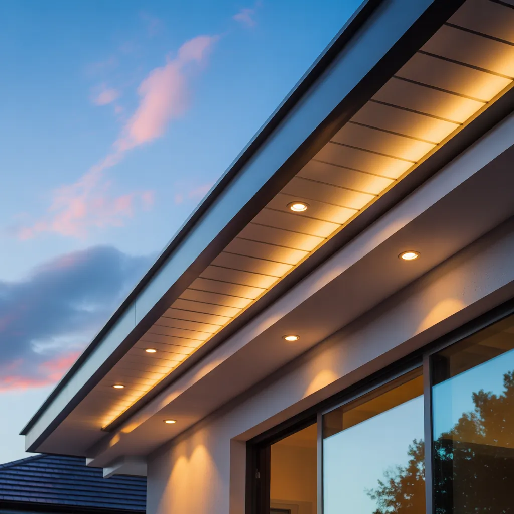 soffit lighting ideas