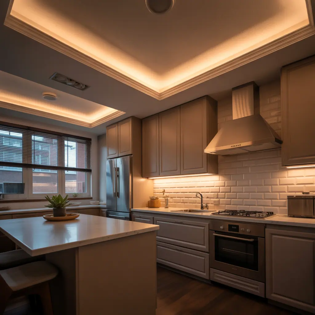soffit lighting ideas
