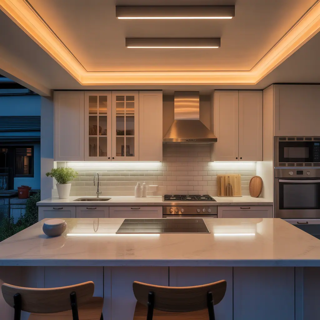 soffit lighting ideas