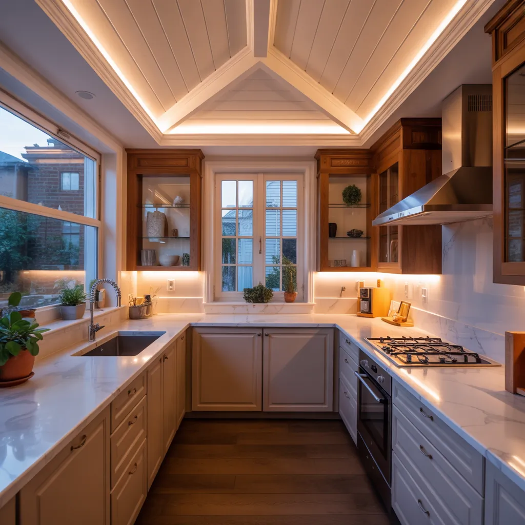 soffit lighting ideas
