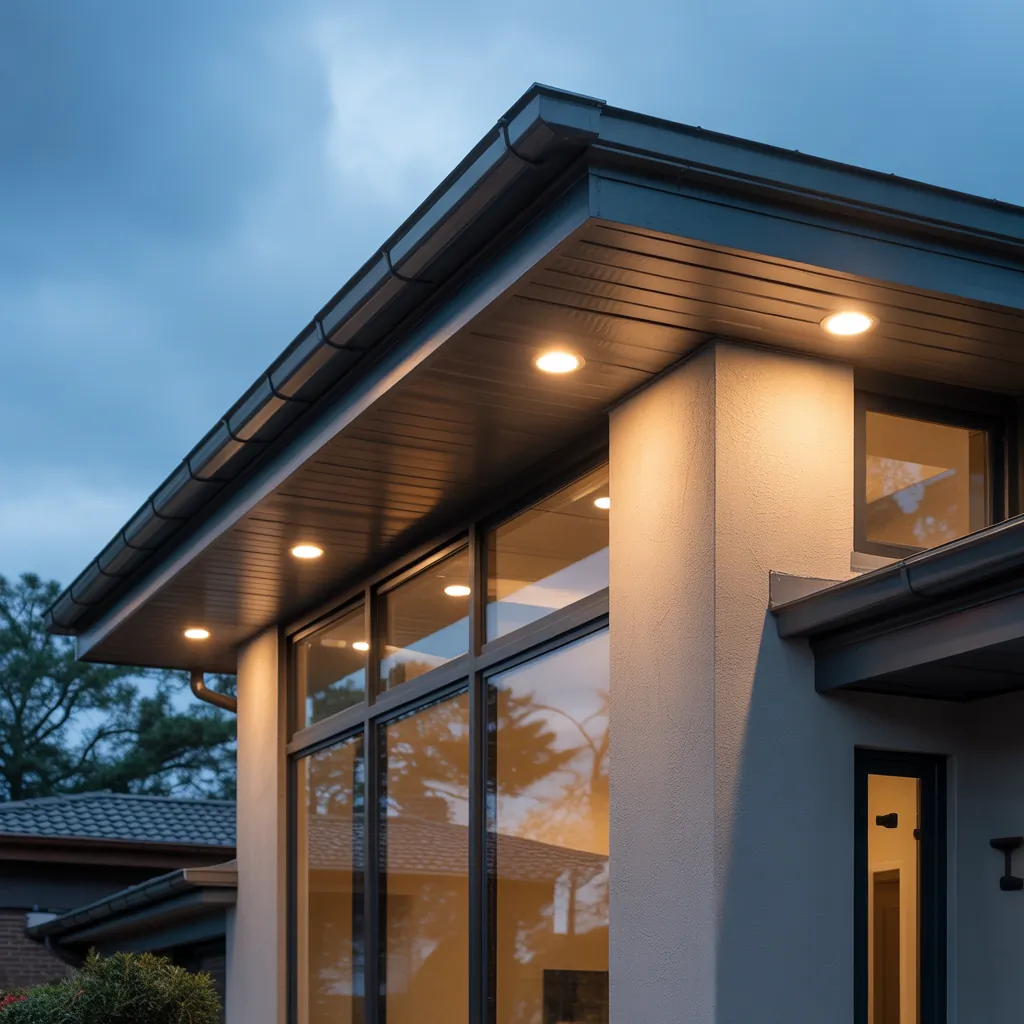 soffit lighting ideas