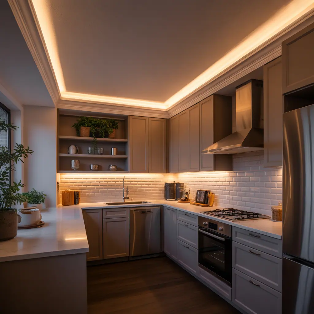 soffit lighting ideas