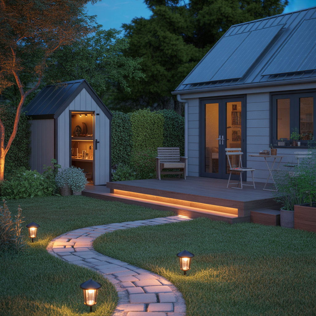 solar outdoor lights ideas