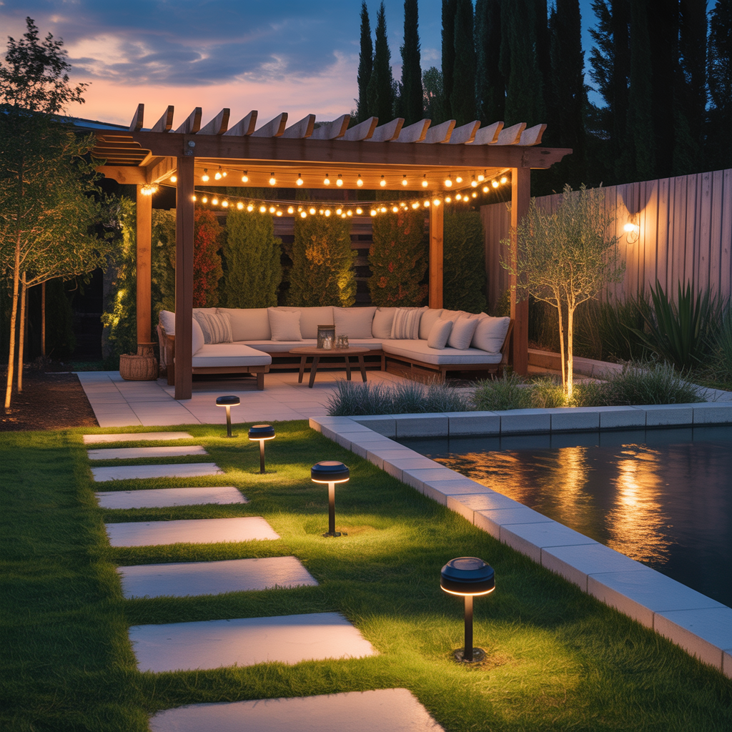 solar outdoor lights ideas