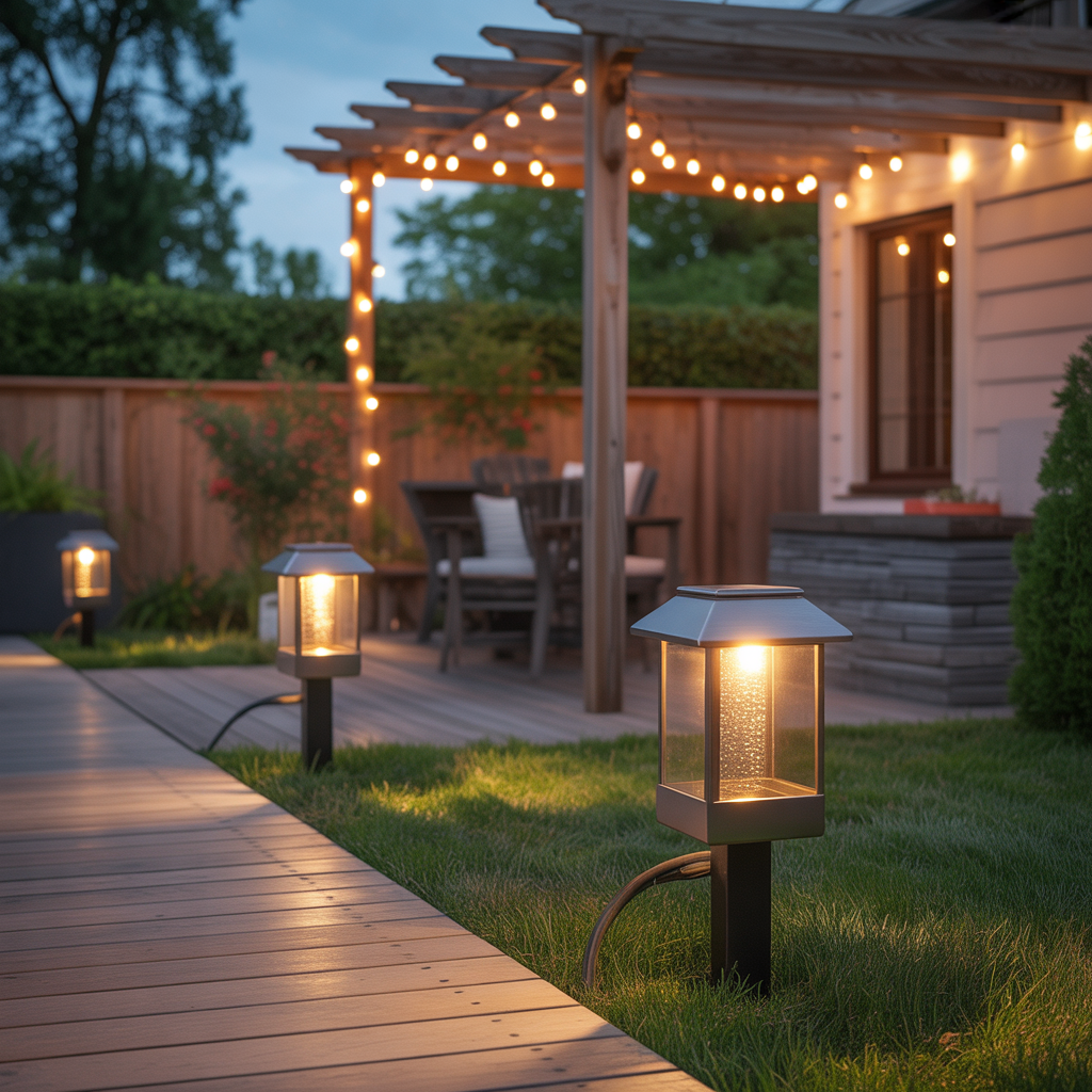 solar outdoor lights ideas