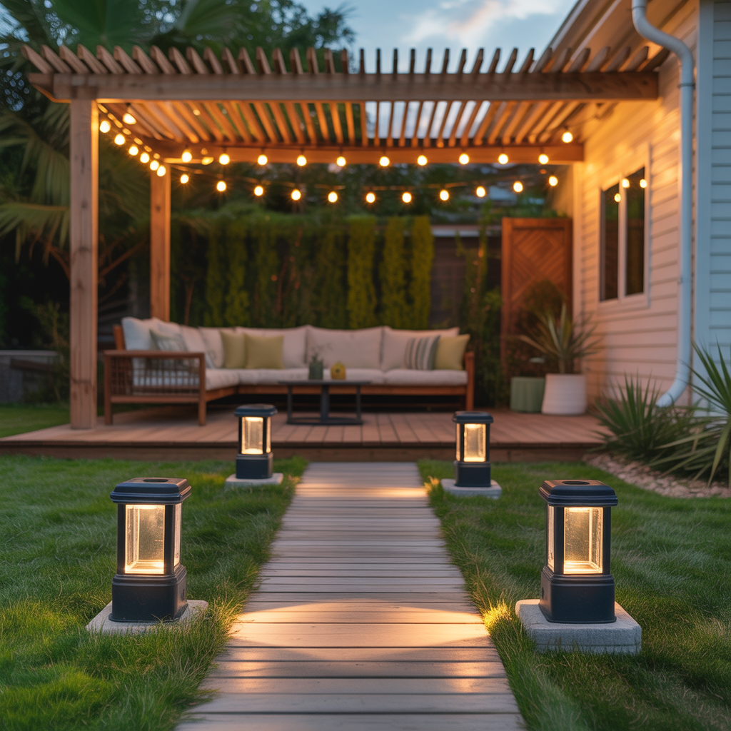 solar outdoor lights ideas
