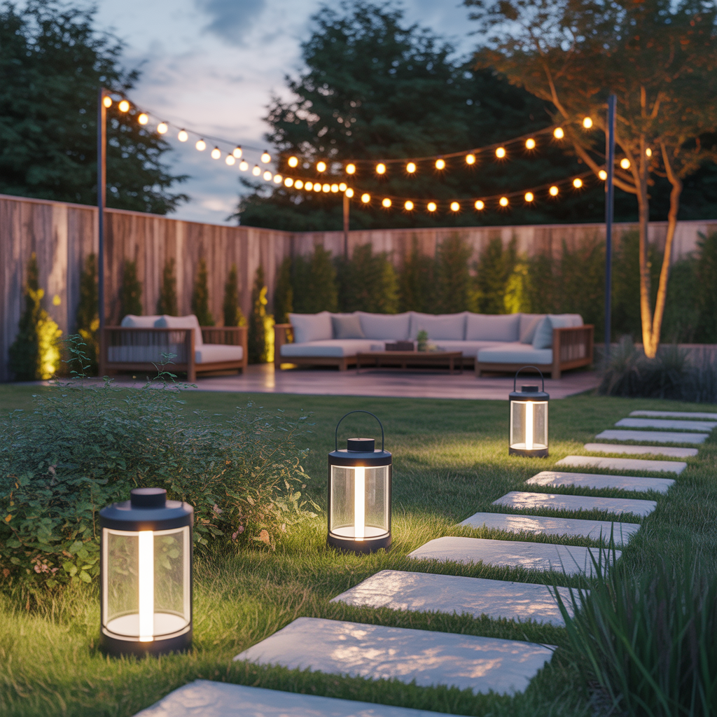 solar outdoor lights ideas