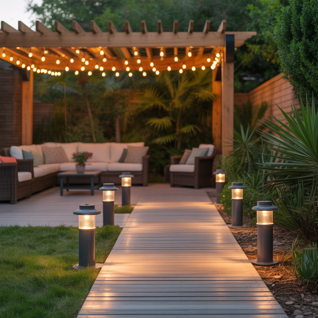 solar outdoor lights ideas