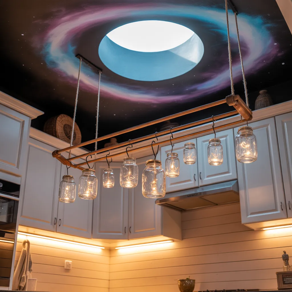 space above kitchen cabinets
