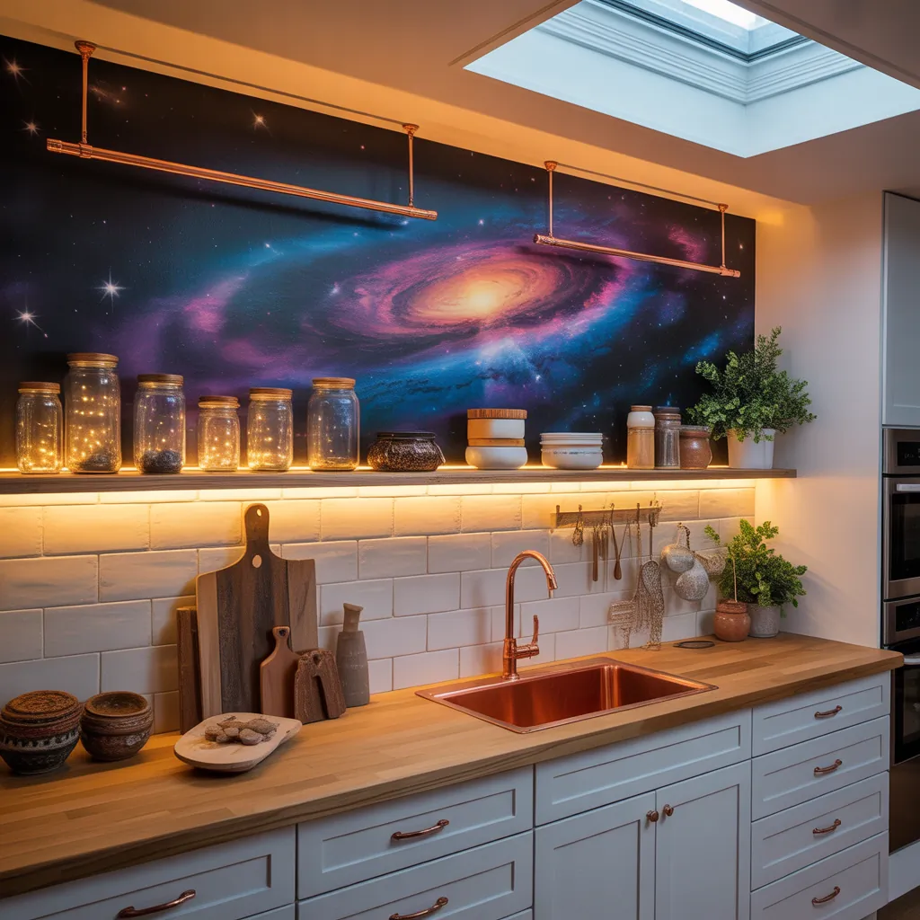 space above kitchen cabinets