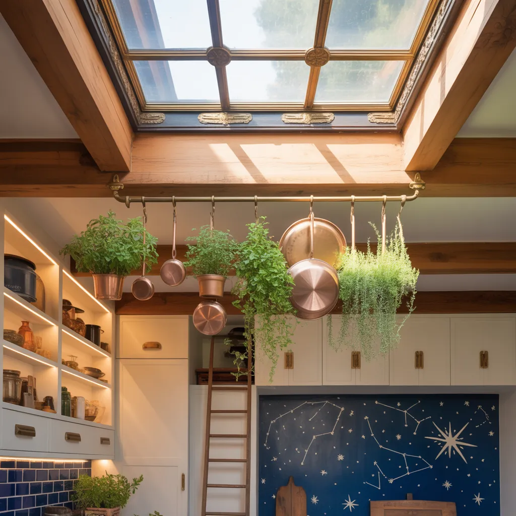 space above kitchen cabinets