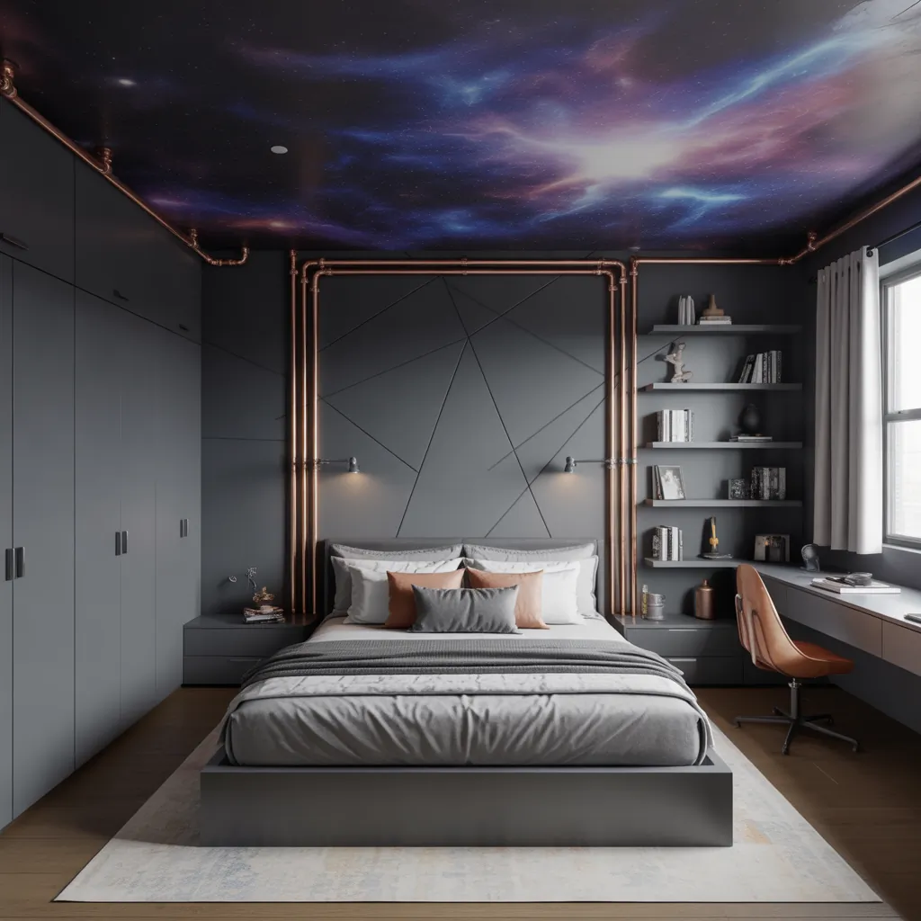 space bedroom ideas for adults