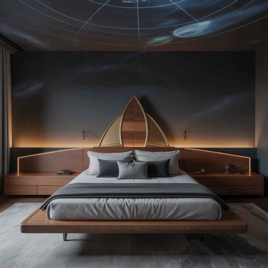 space bedroom ideas for adults