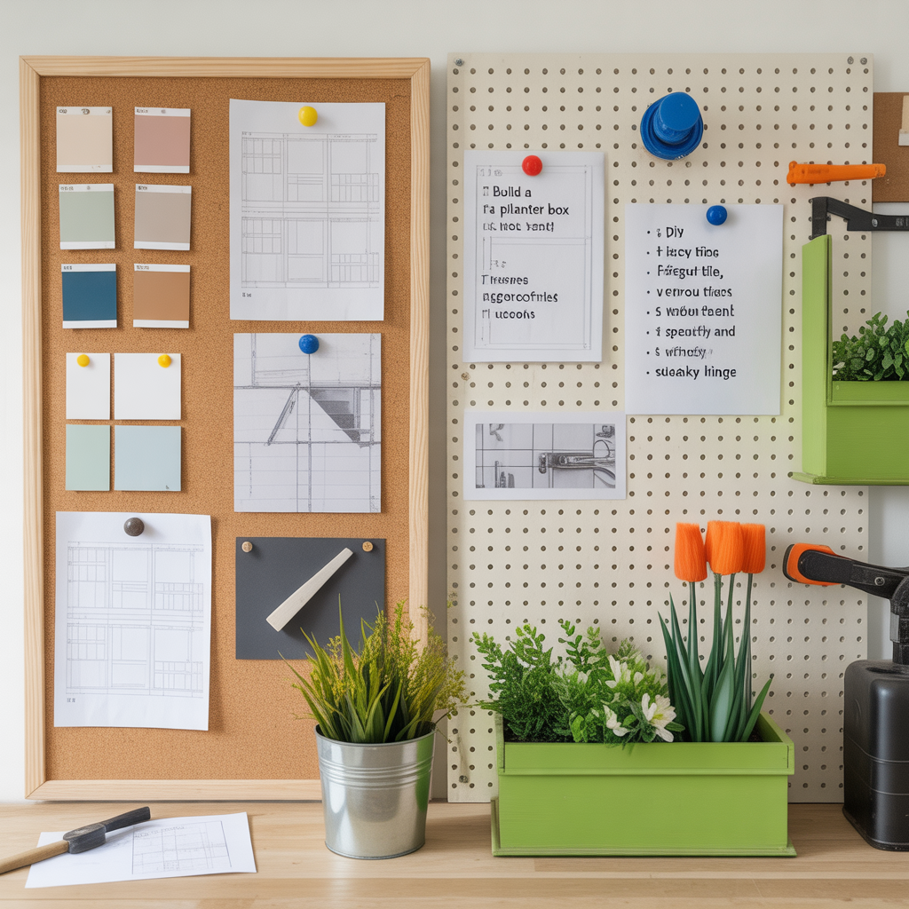 spring action bulletin board