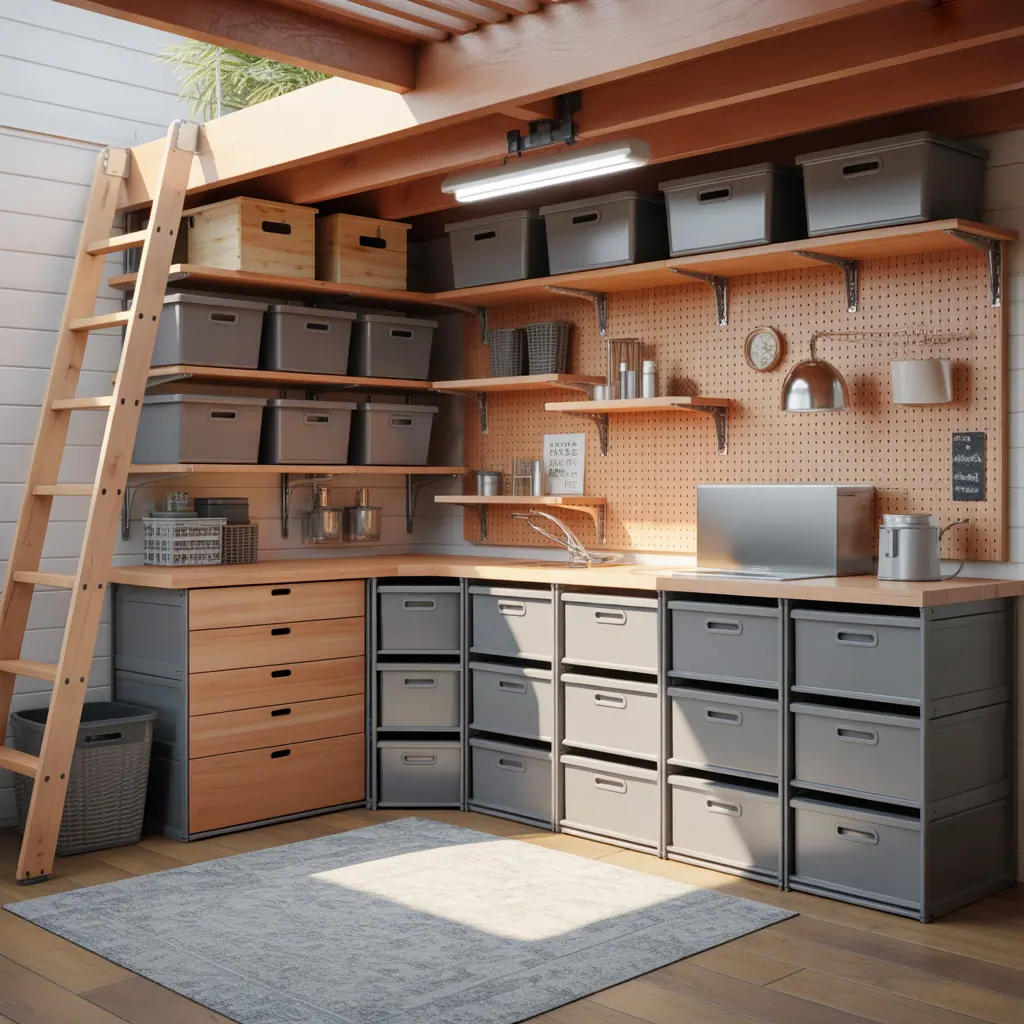 storage below house ideas