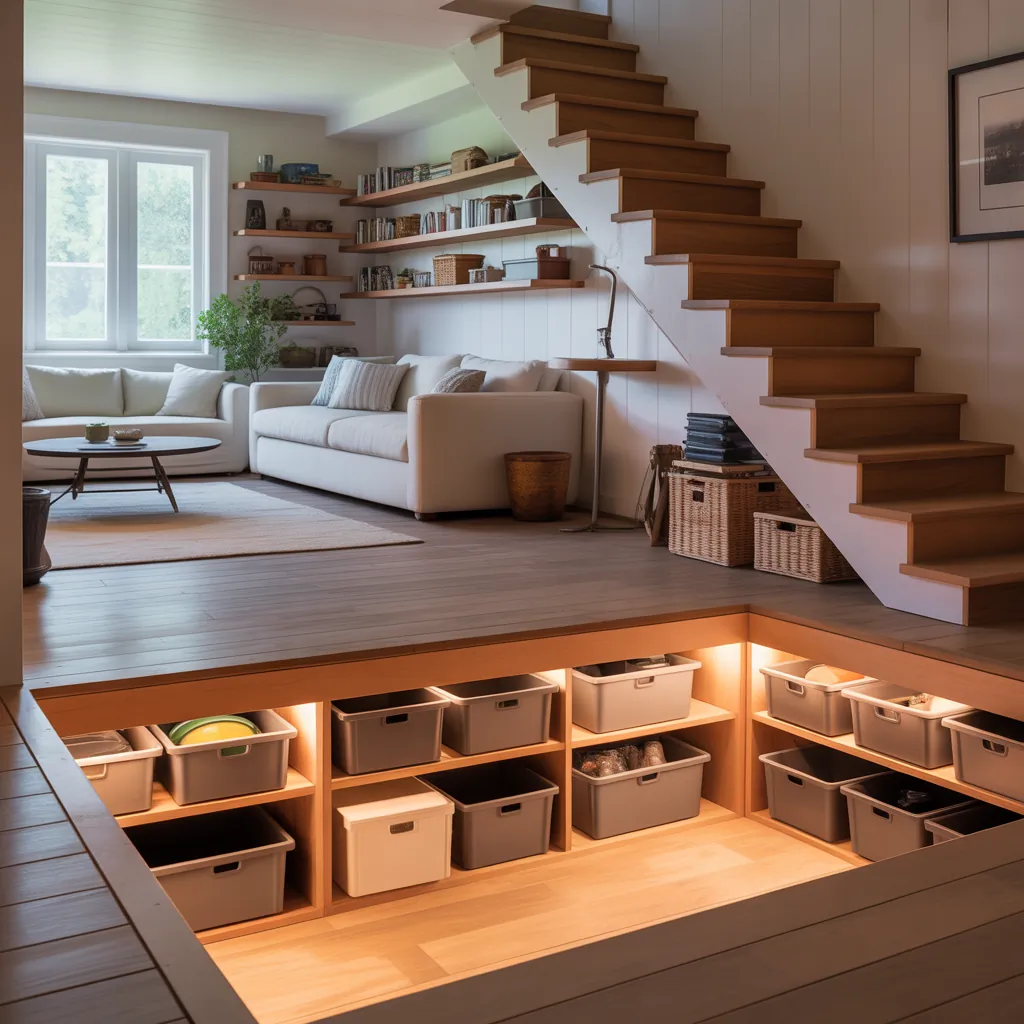 storage below house ideas